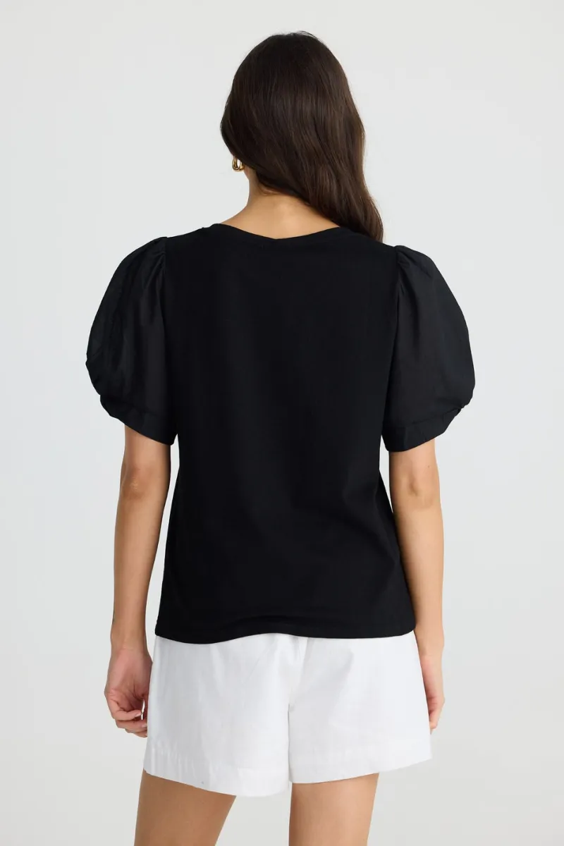 abigail_vneck_tee_2.webp Brave and true Abigail Vneck Tee^ Tops
