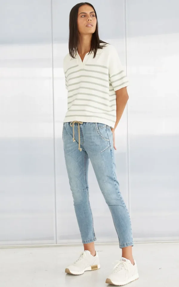 Dricoper Active Pearl Embellished Jeans^ Jeans