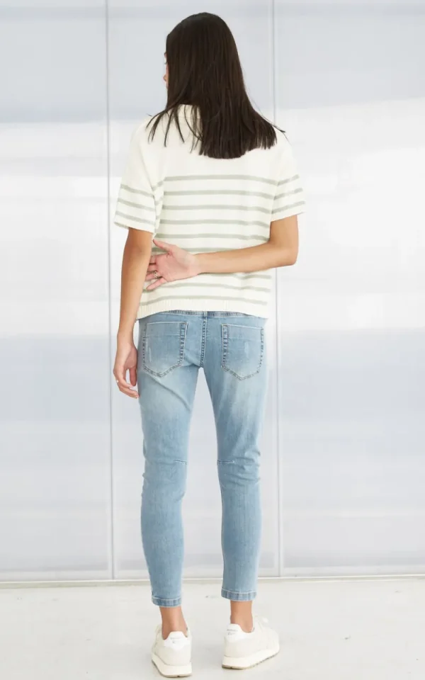 Dricoper Active Pearl Embellished Jeans^ Jeans