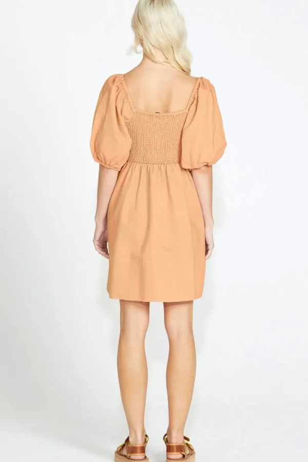 Sass Aria Shirred Back Mini Dress^ Dresses
