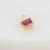 Zafino Baguette Charm^ Jewellery