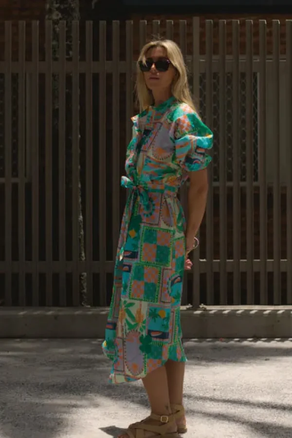 Walnut Berlin Linen Shirt Dress^ Shirts | Dresses