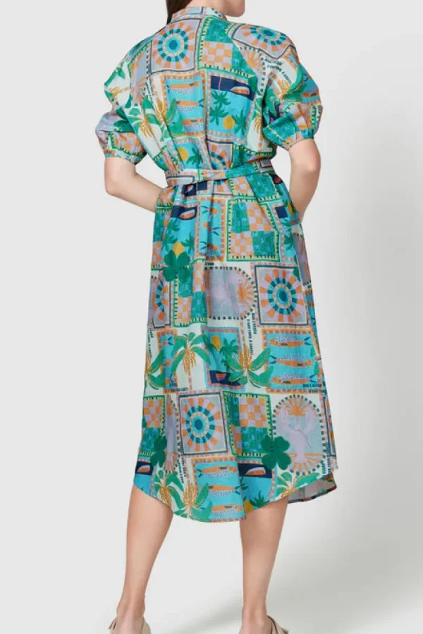 Walnut Berlin Linen Shirt Dress^ Shirts | Dresses