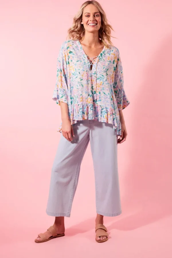 isle of mine Botanical V Relax Top^ Tops