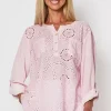 Clarity Broderie Front Shirt^ Shirts