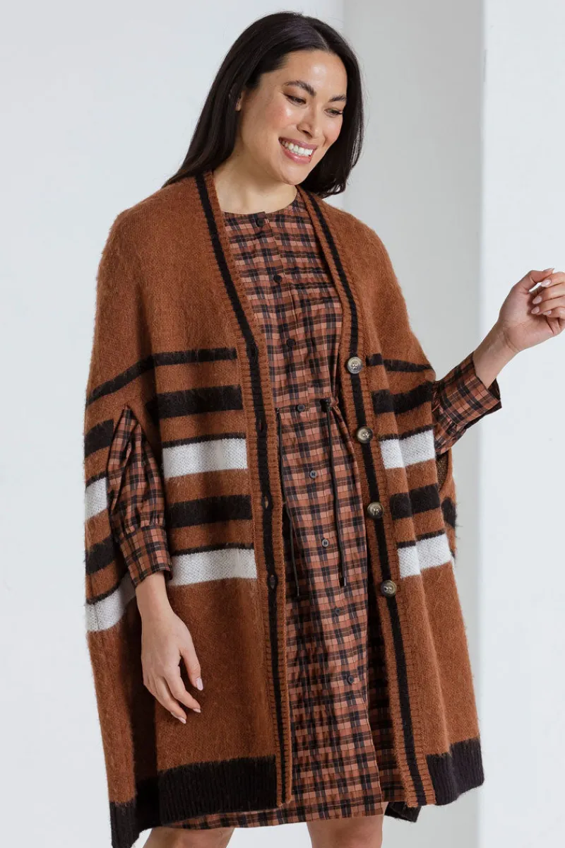 brushed_cocoon_cardi_0.webp Marco Polo Brushed Cocoon Cardi^ Jackets