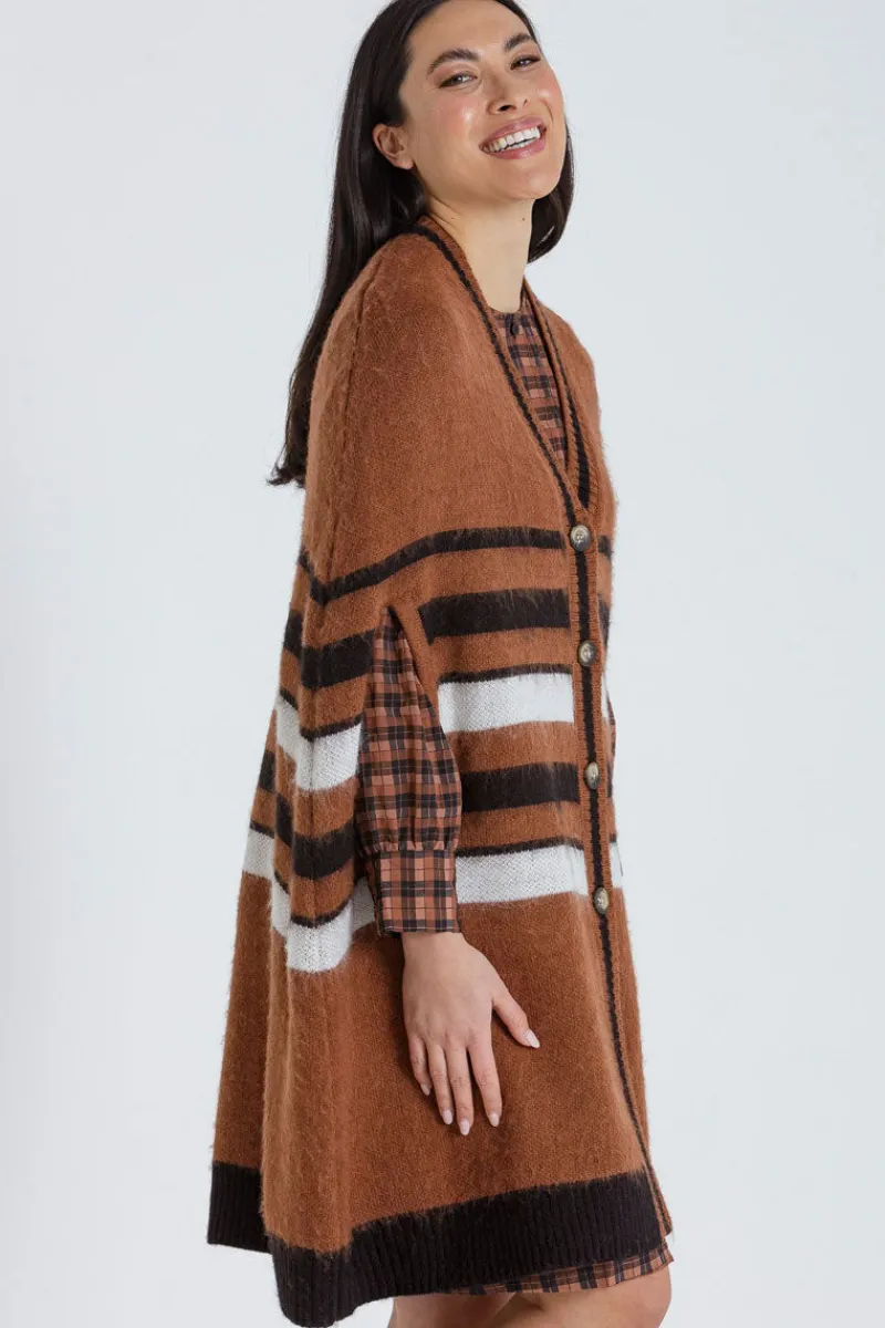 brushed_cocoon_cardi_1.webp Marco Polo Brushed Cocoon Cardi^ Jackets