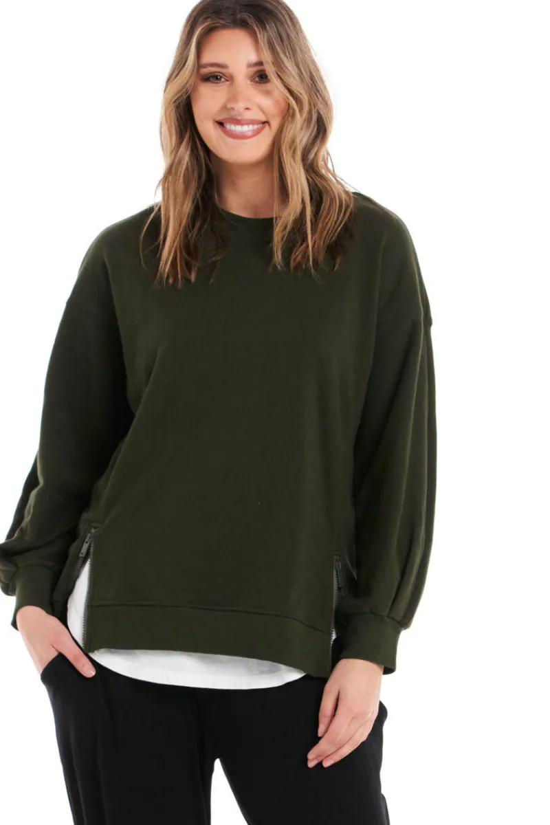 cali_cloud_fleece_jumper_2.webp Betty basics Cali Cloud Fleece Jumper^ Jumpers + Sweaters