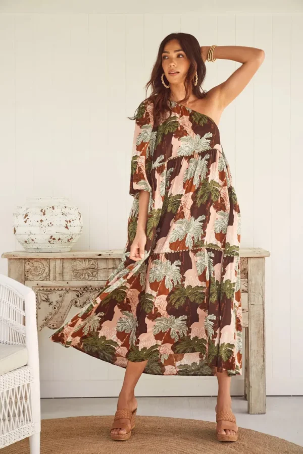 Haven Cayman One Shoulder Dress^ Dresses