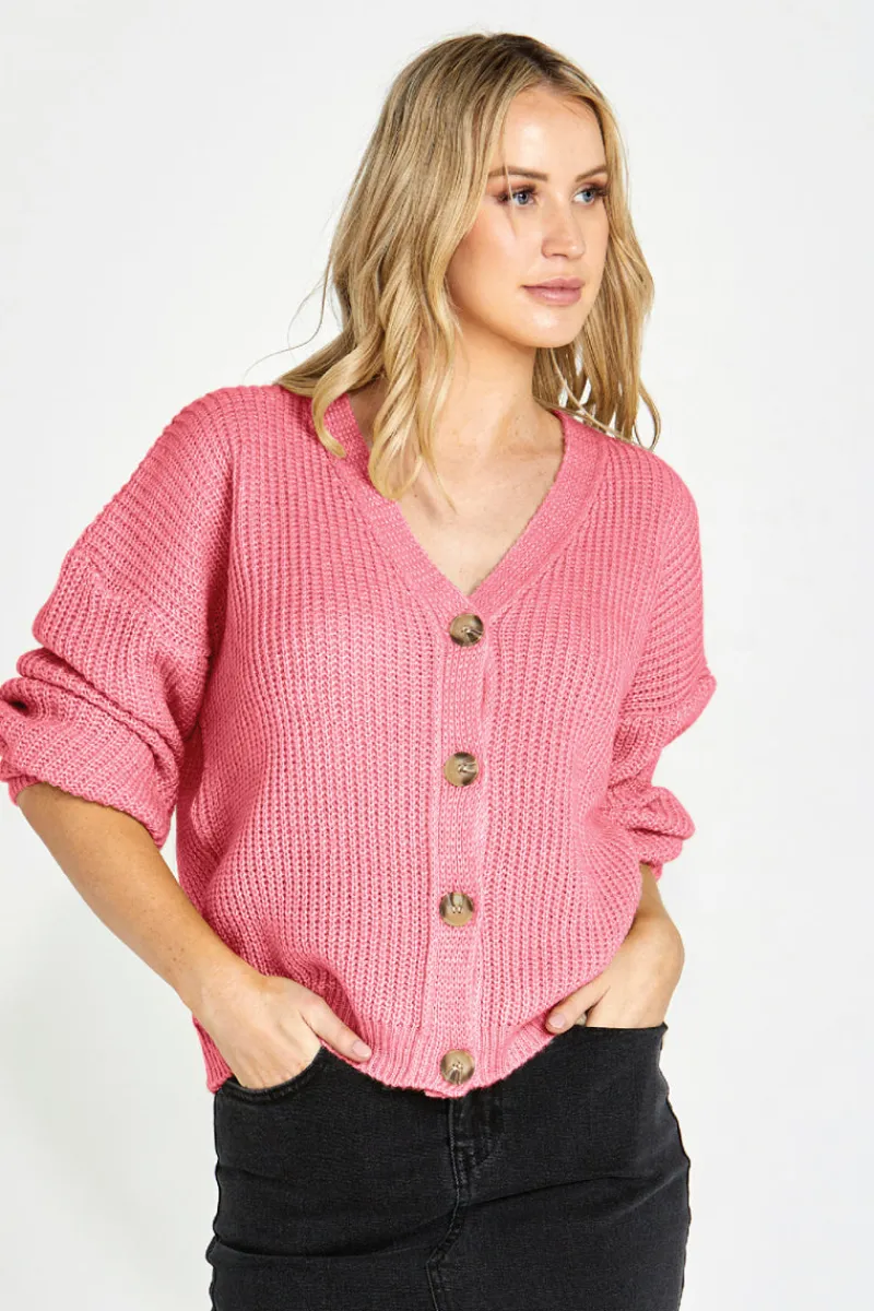 celine_button_thru_cardi_0.webp Sass Celine Button Thru Cardi^ Jackets