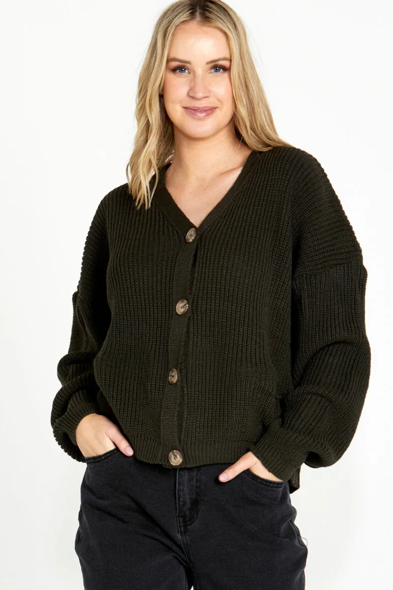 celine_button_thru_cardi_2.webp Sass Celine Button Thru Cardi^ Jackets