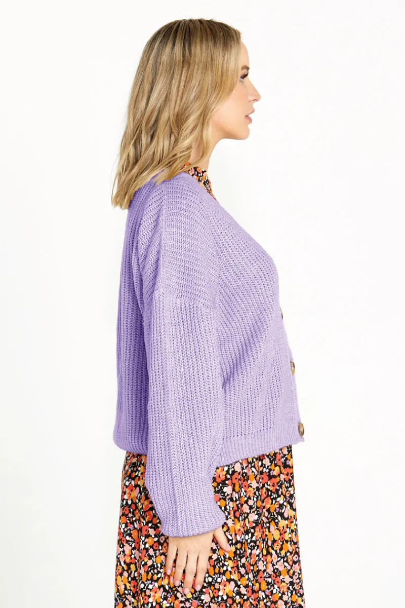 celine_button_thru_cardi_3.webp Sass Celine Button Thru Cardi^ Jackets