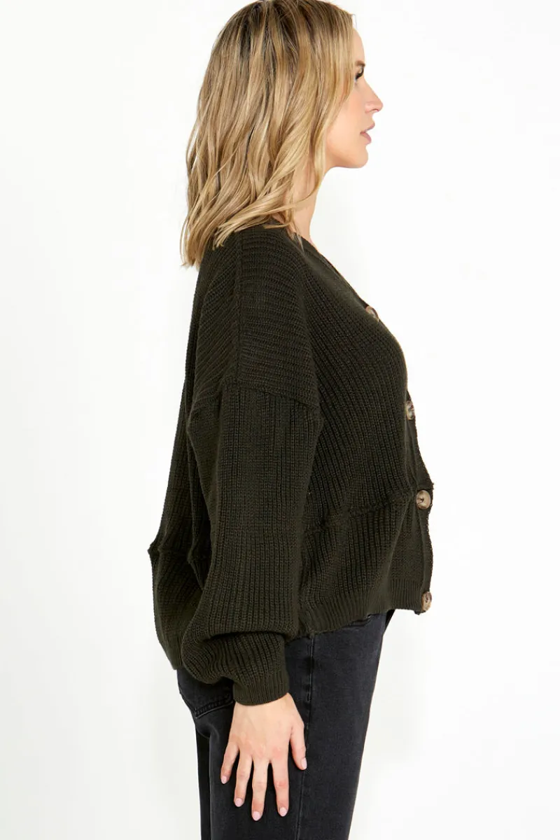 celine_button_thru_cardi_4.webp Sass Celine Button Thru Cardi^ Jackets