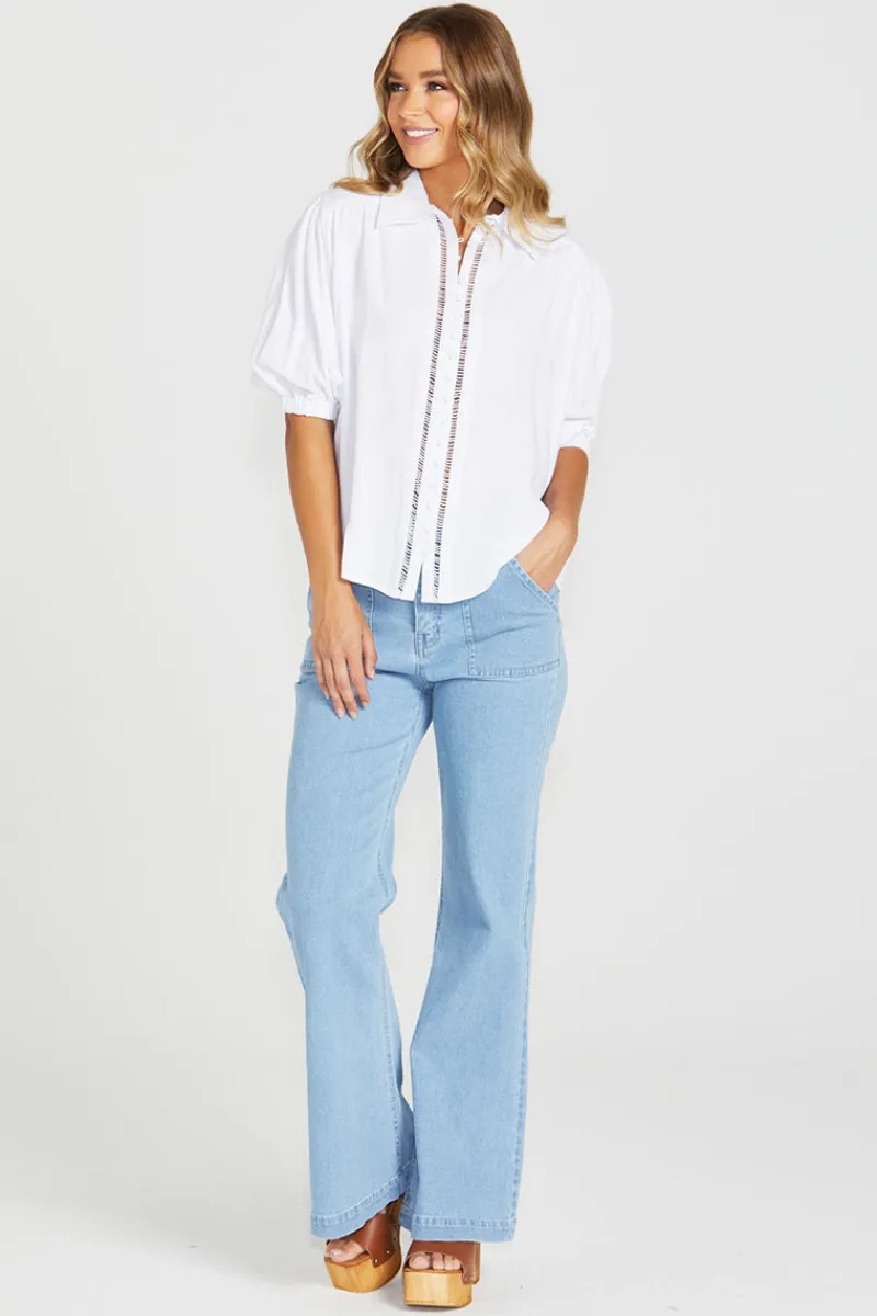 chapel_short_sleeve_trim__1.webp Zeinert & Co Chapel Short Sleeve Trim Shirt^ Shirts