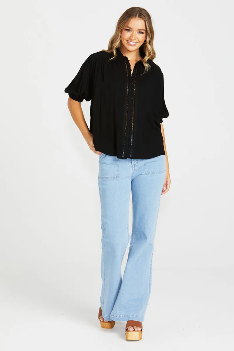 chapel_short_sleeve_trim__2.webp Zeinert & Co Chapel Short Sleeve Trim Shirt^ Shirts