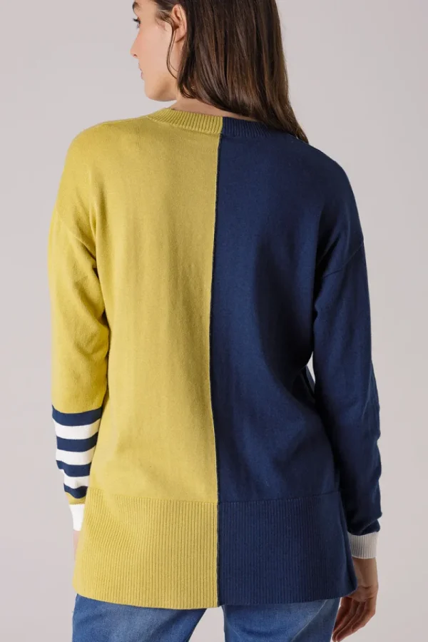 Yarra trail COLOUR BLOCK JUMPER^ Jumpers + Sweaters