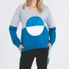 3rd Story Contrast Circle Sweater^ Jumpers + Sweaters
