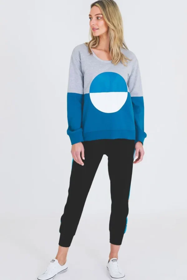 3rd Story Contrast Circle Sweater^ Jumpers + Sweaters