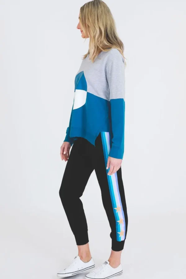 3rd Story Contrast Circle Sweater^ Jumpers + Sweaters