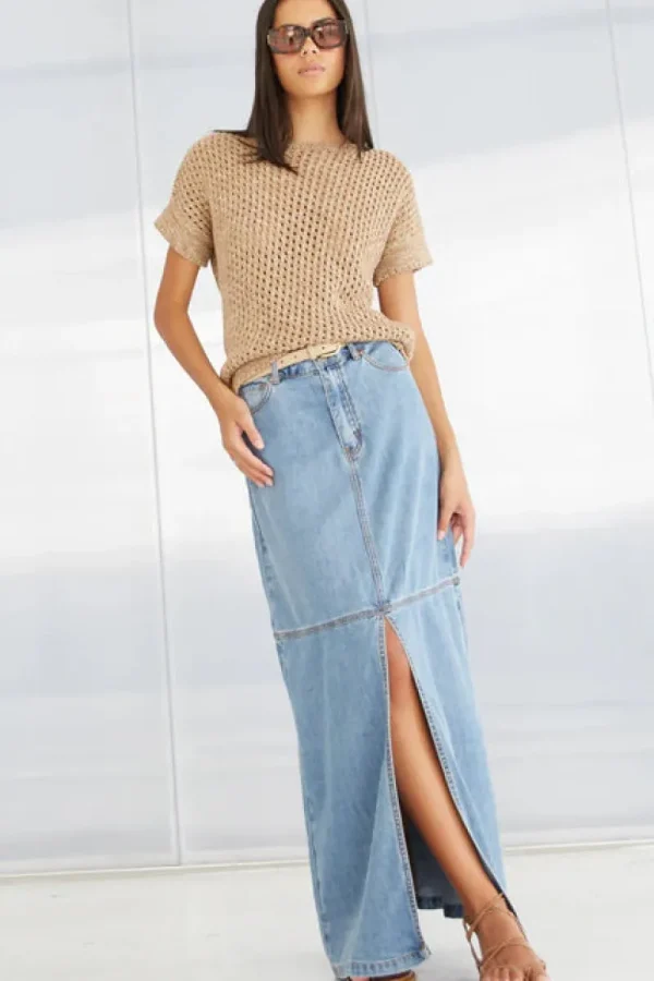 Dricoper Cora Knit Short Sleeves Sweater^ Jumpers + Sweaters
