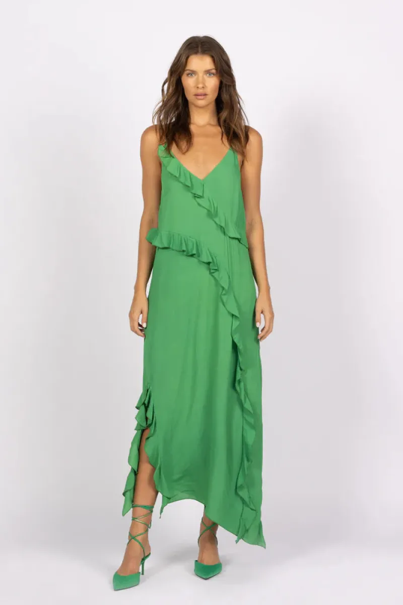 daydream_ruffle_slip_dres_2.webp Joey the Label Daydream Ruffle Slip Dress^ Dresses