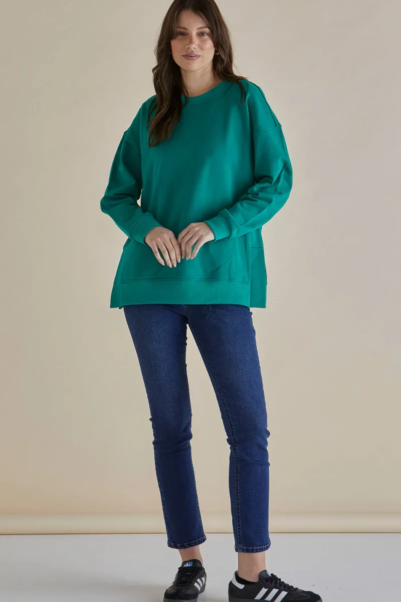 easy_crew_sweat_0.webp Betty basics Easy Crew Sweat^ Jumpers + Sweaters