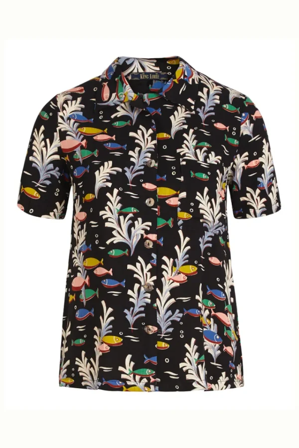 King Louie Ella Blouse^ Tops