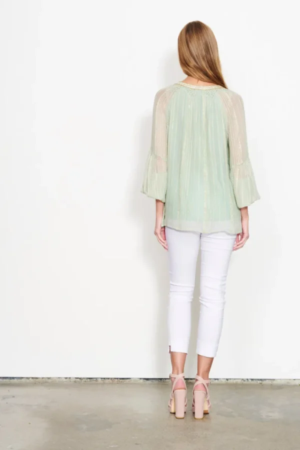 Caju Embroidered Blouse^ Tops