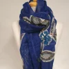 zoda Embroidered Flower Scarf^ Scarfs & Snoods