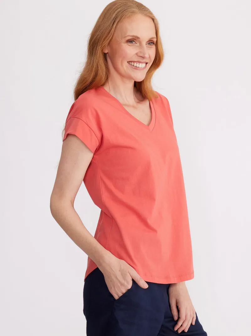 essential_v_neck_tee_2.webp Yarra trail ESSENTIAL V NECK TEE^ Tops