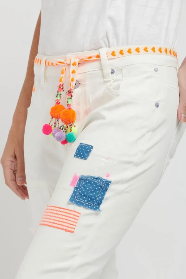 Italian Star Fluro Patch Sophie Jean^ Jeans