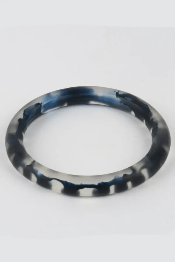 Moose and Meg Designs Gemma Bangle Clear Black^ Jewellery
