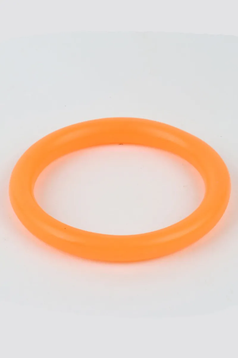 gemma_bangle_fluoro_orang_0.webp Moose and Meg Designs Gemma Bangle Fluoro Orange^ Jewellery
