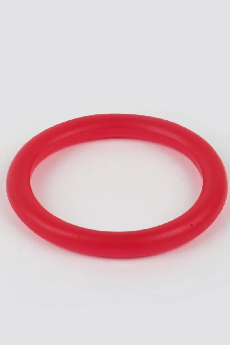 gemma_bangle_glass_red_0.webp Moose and Meg Designs Gemma Bangle Glass Red^ Jewellery
