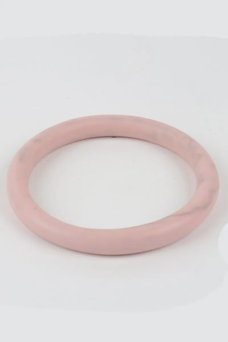 gemma_bangle_marble_pink_0.webp Moose and Meg Designs Gemma Bangle Marble Pink^ Jewellery