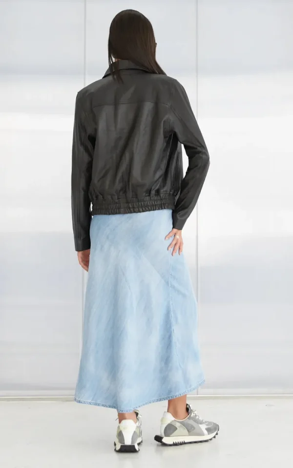Dricoper Gonna Tencel Skirt^ Skirts