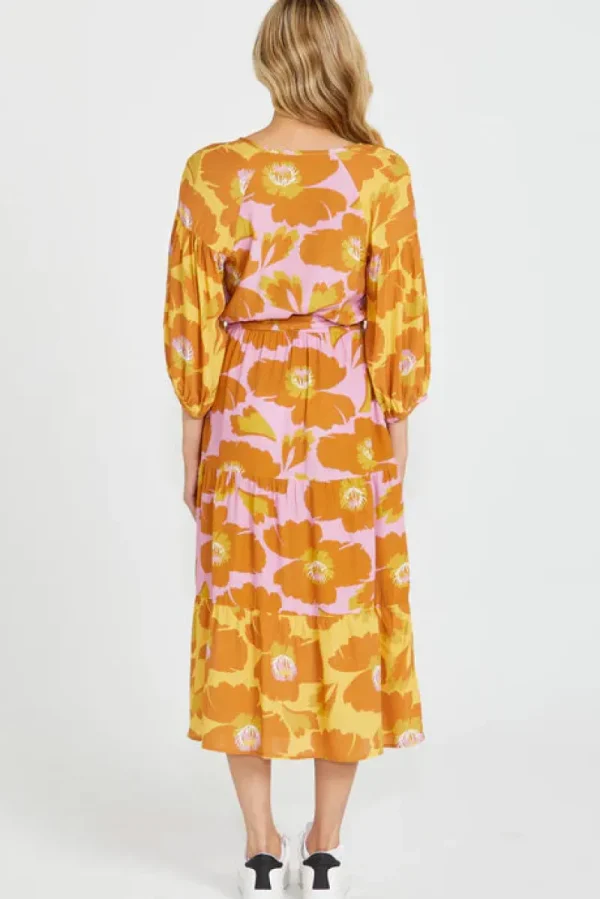 Sass Harper Tiered Midi Dress^ Dresses