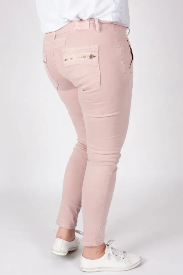 Italian Star Button Jean^ Jeans