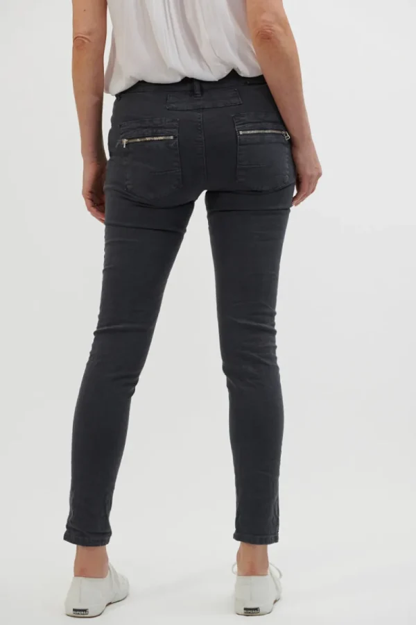 Italian Star Button Jean^ Jeans