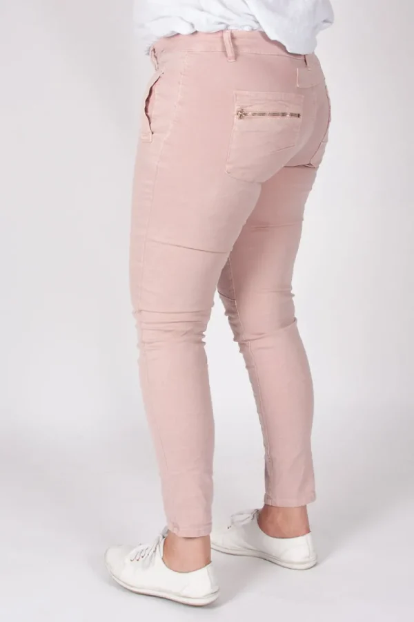 Italian Star Button Jean^ Jeans