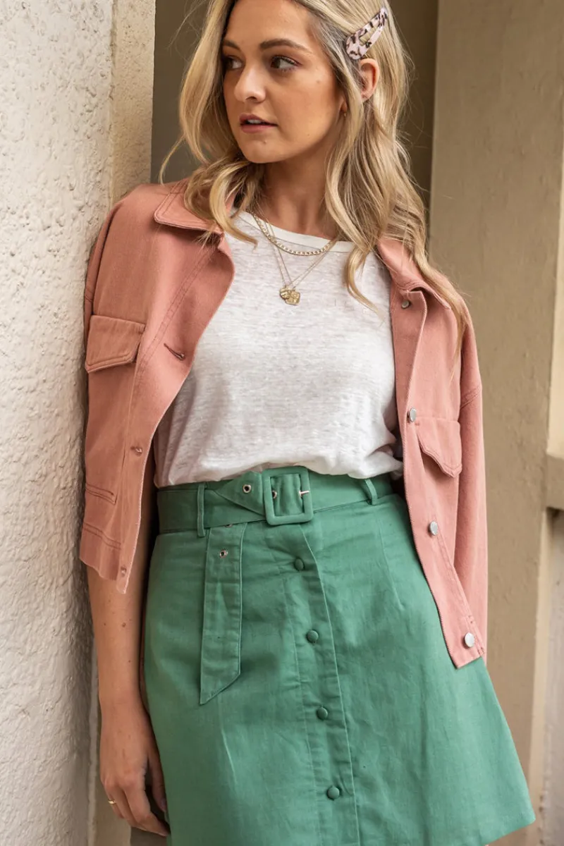 kyra_button_up_skirt_0.webp Imonni Kyra Button Up Skirt^ Skirts