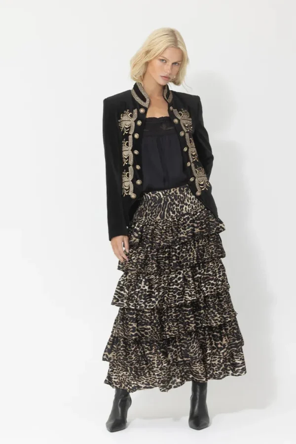 Joey the Label Print Layer Skirt^ Skirts