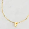 Zafino Letter Necklace F^ Jewellery
