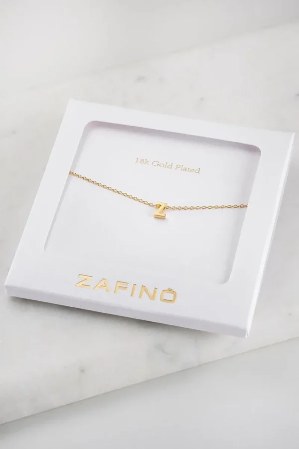 Zafino Letter Necklace N^ Jewellery