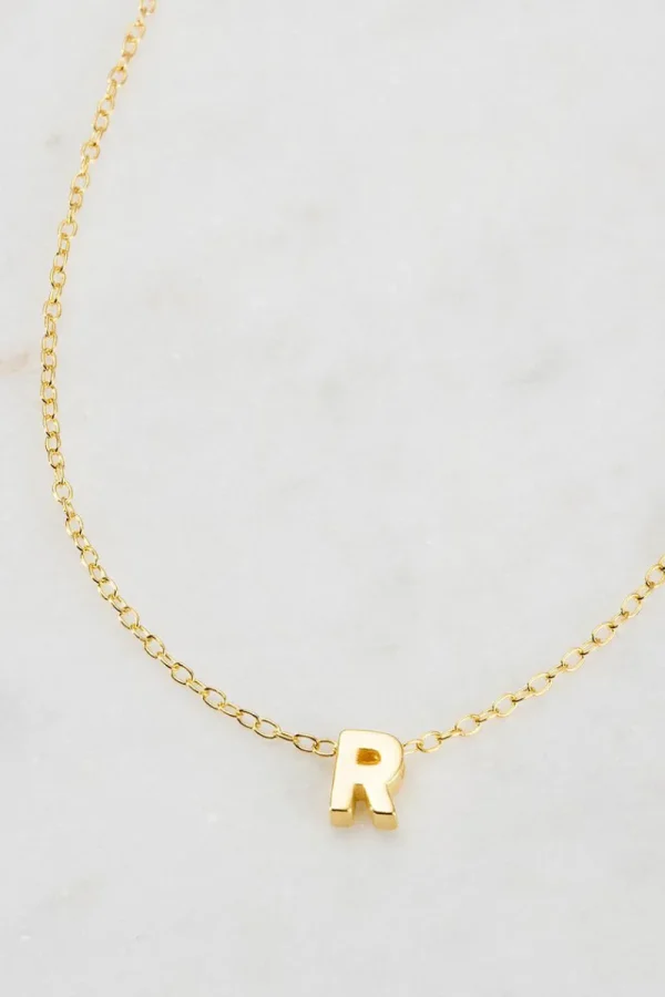 Zafino Letter Necklace R^ Jewellery