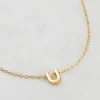 Zafino Letter Necklace U^ Jewellery