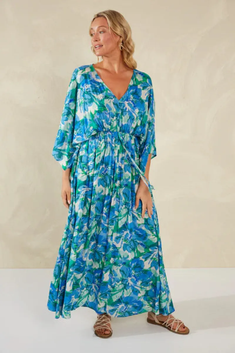 lipari_tie_maxi_1.webp Haven Lipari Tie Maxi^ Dresses