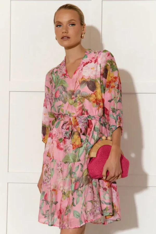 Adorne Mara Floral Tiered Dress^ Dresses