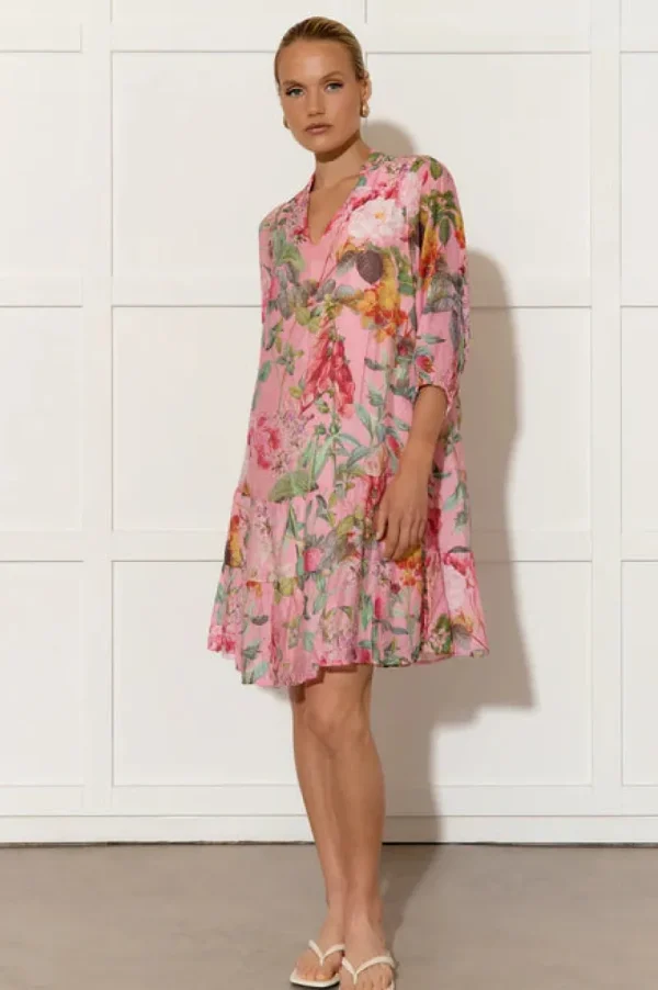Adorne Mara Floral Tiered Dress^ Dresses