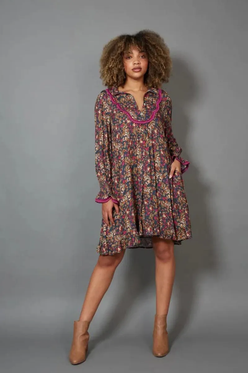 milli_smock_dress_1.webp eb and ive Milli Smock Dress^ Dresses
